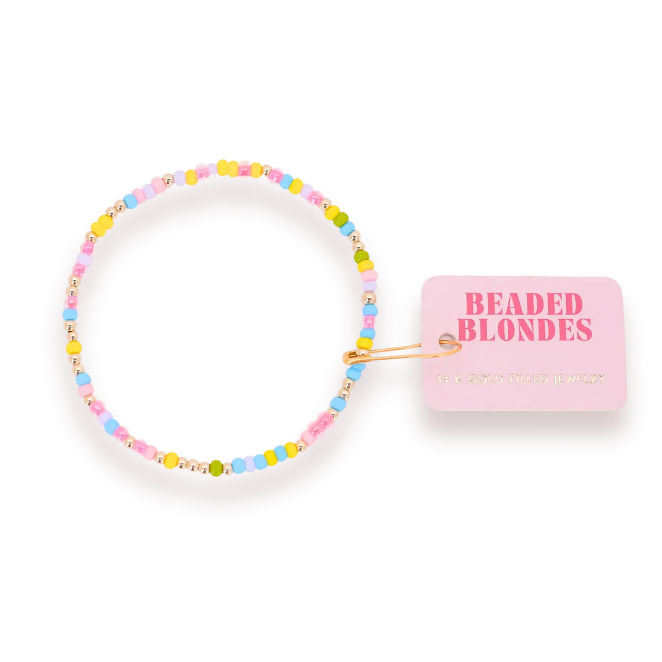 Beaded Blondes ‘Pastel Sprinkle Bracelet-kids’