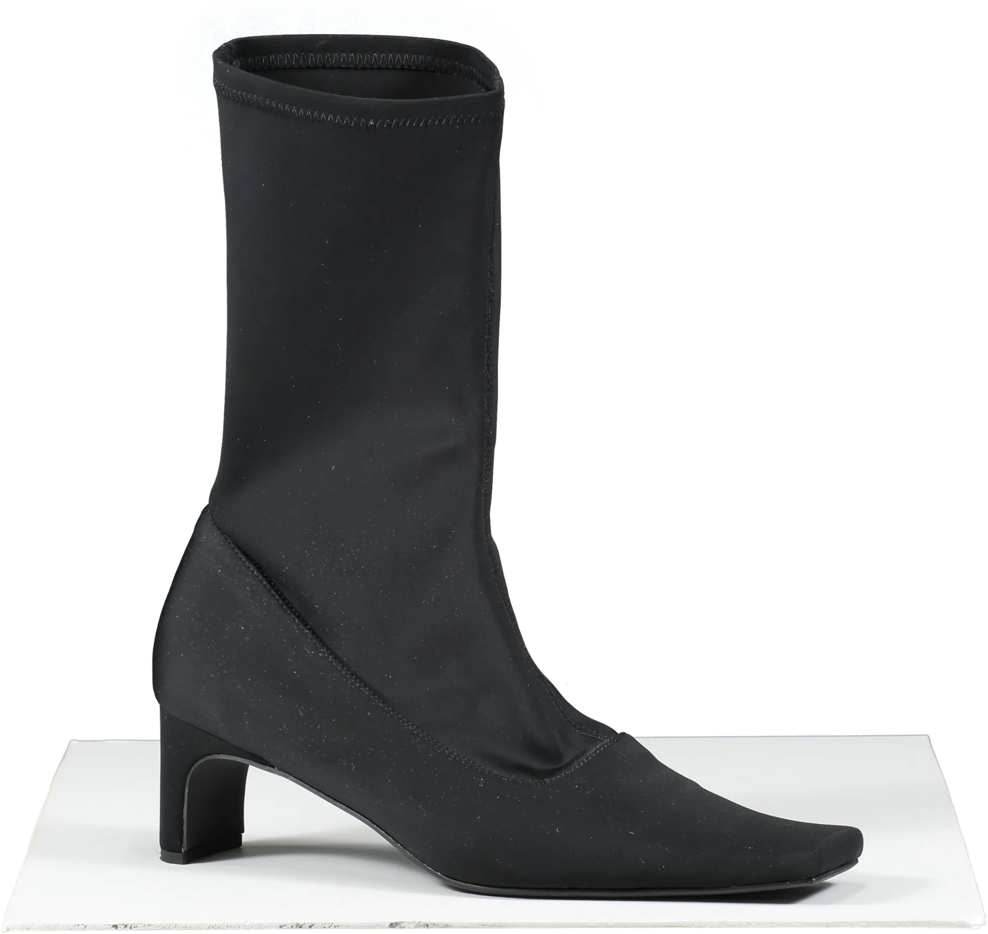 bevza Black Neoprene Sock Boots UK 6 EU 39 