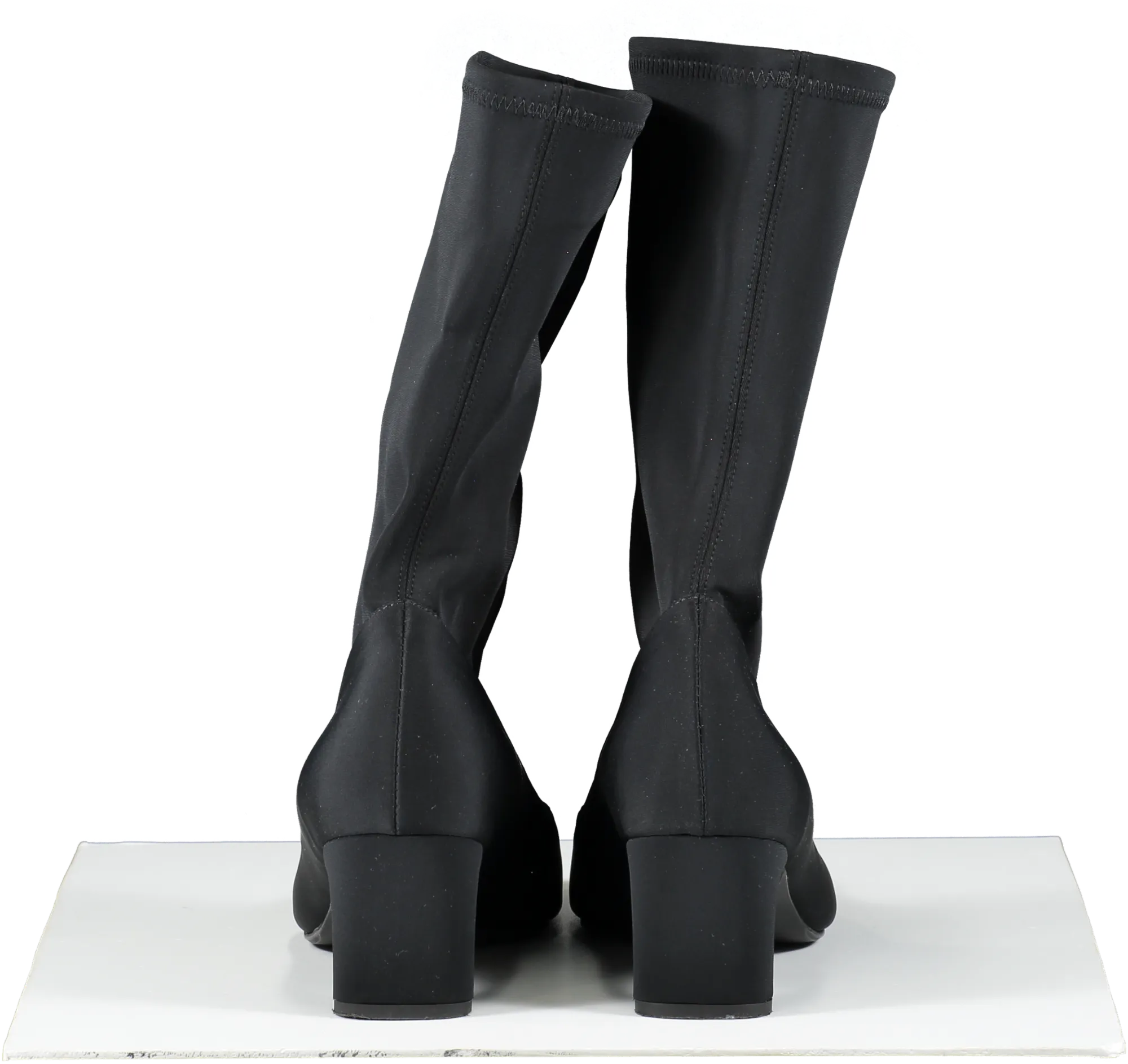 bevza Black Neoprene Sock Boots UK 6 EU 39 
