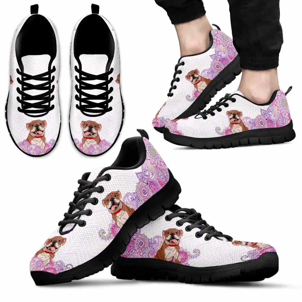 Bulldog Dog Sneaker, Bulldog Dog Shoes For Men Women, Bulldog Dog Shoes