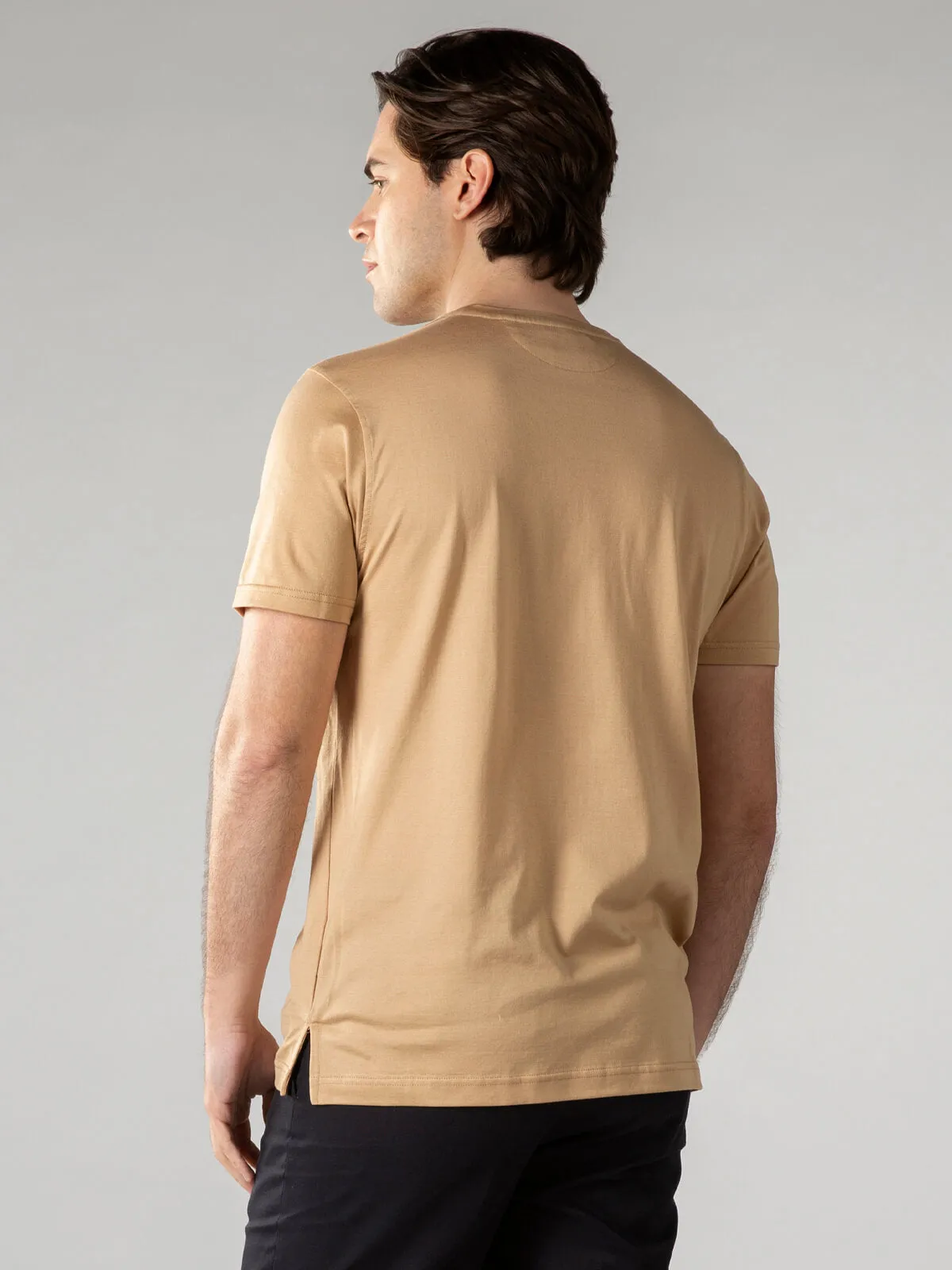 Camisa Básica Bege Premium