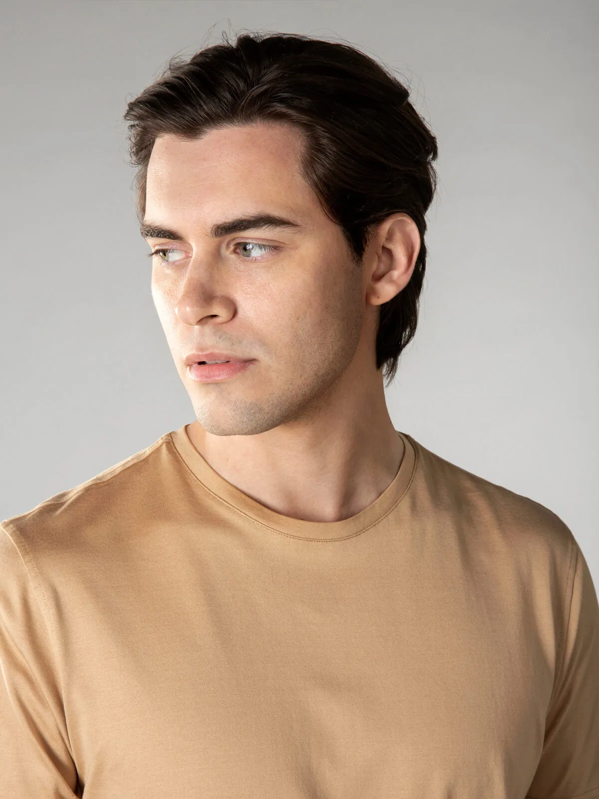 Camisa Básica Bege Premium