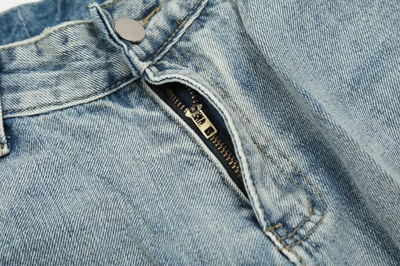 distressed denim shorts for summer