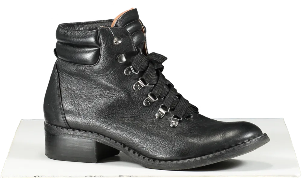Gentle Souls Black Leather Brooklyn Ankle Boot UK 8 EU 41 