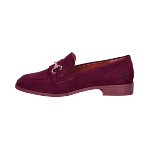 Leder Loafers bordeaux