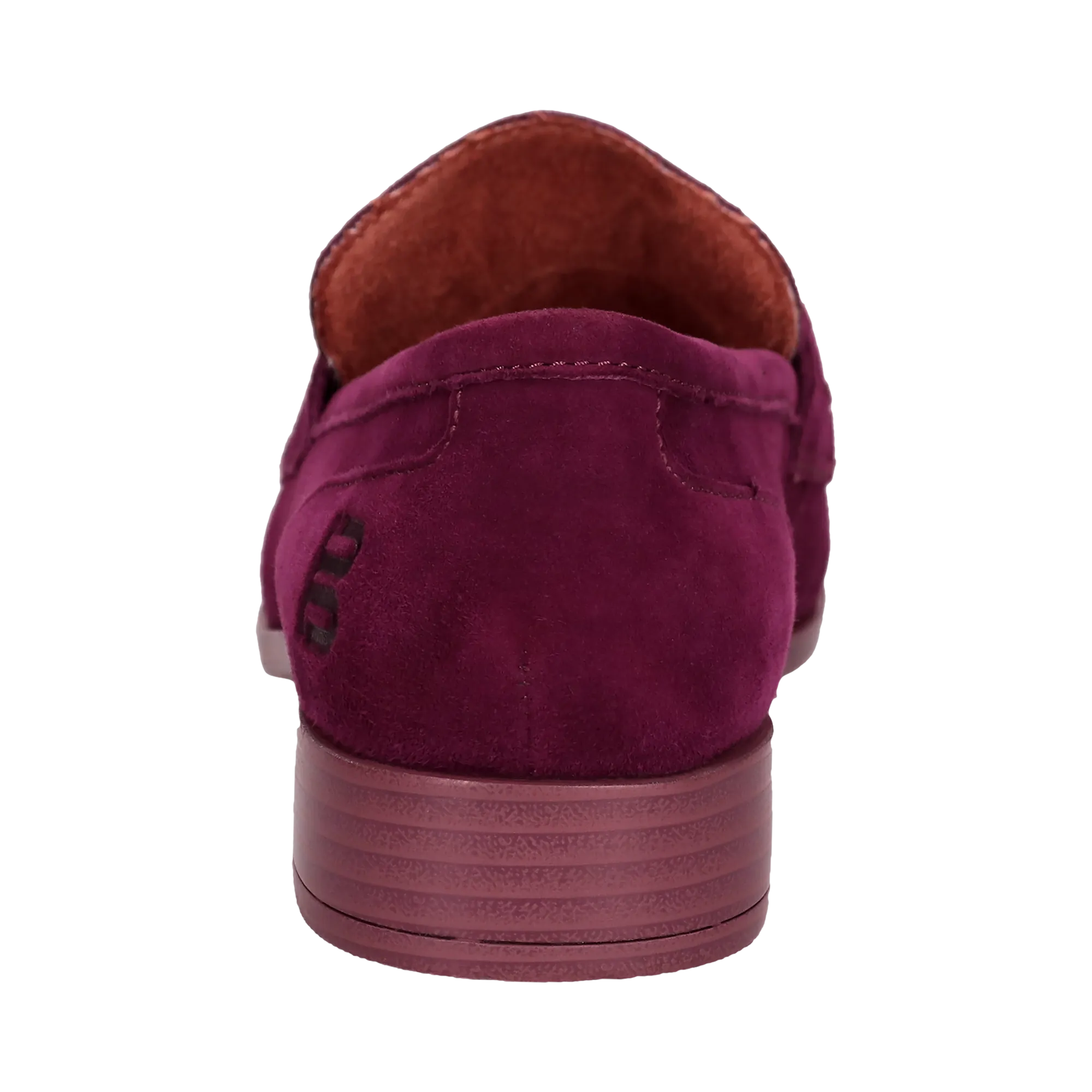 Leder Loafers bordeaux