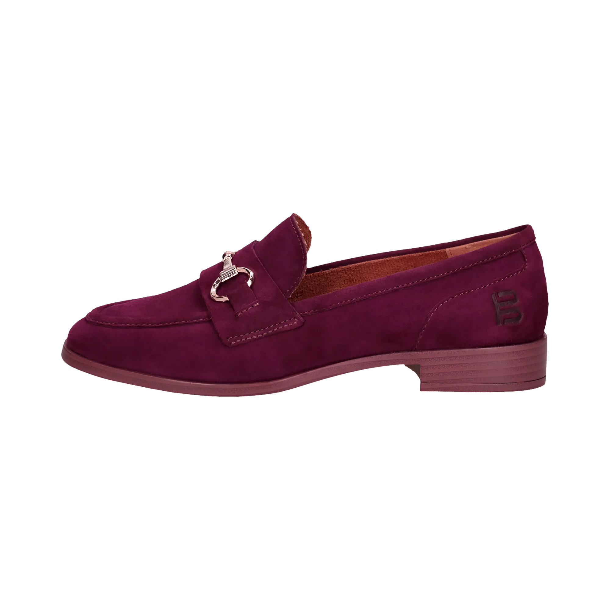 Leder Loafers bordeaux