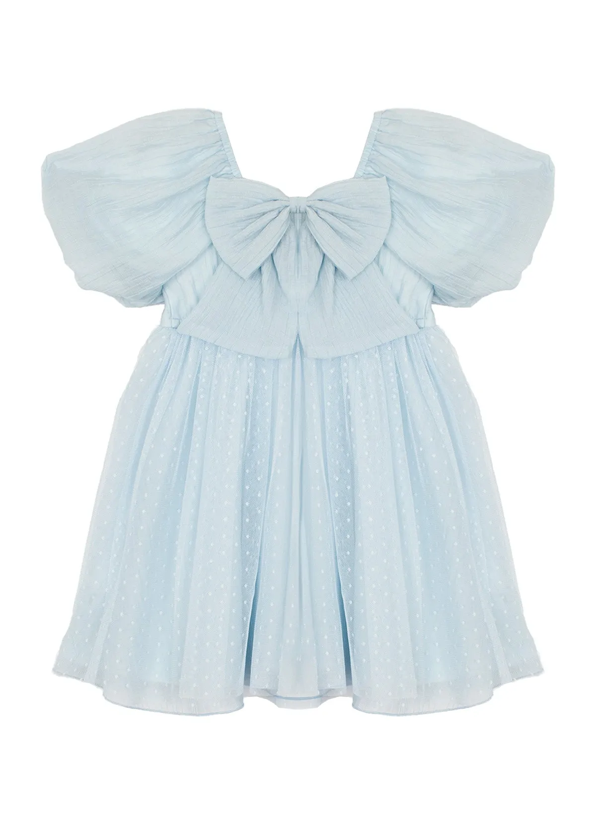 Mabel & Honey - Blue Ella Dress