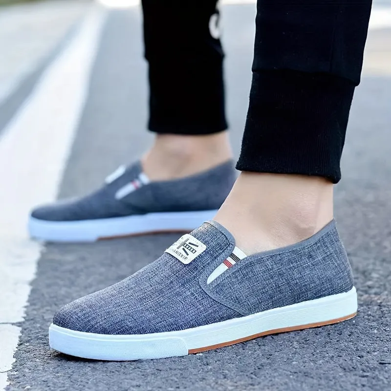 Men's Non Slip Shoes | Comfy Solid Color Walking  Sneakers