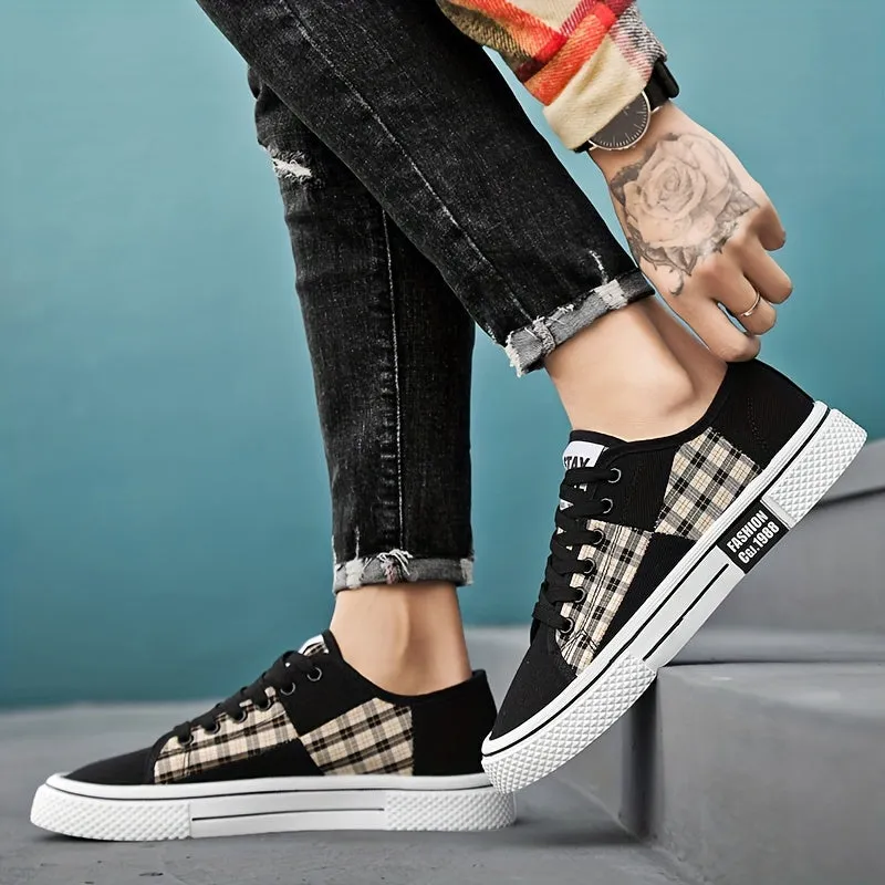 Men's Vintage Skateboard Shoes | Green Red Or Black