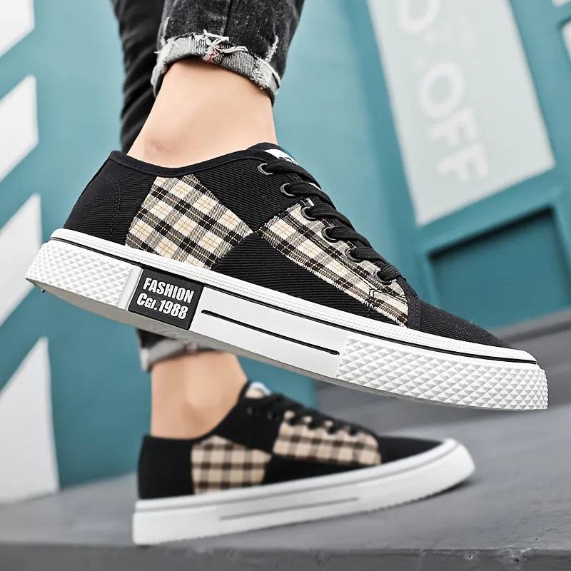 Men's Vintage Skateboard Shoes | Green Red Or Black