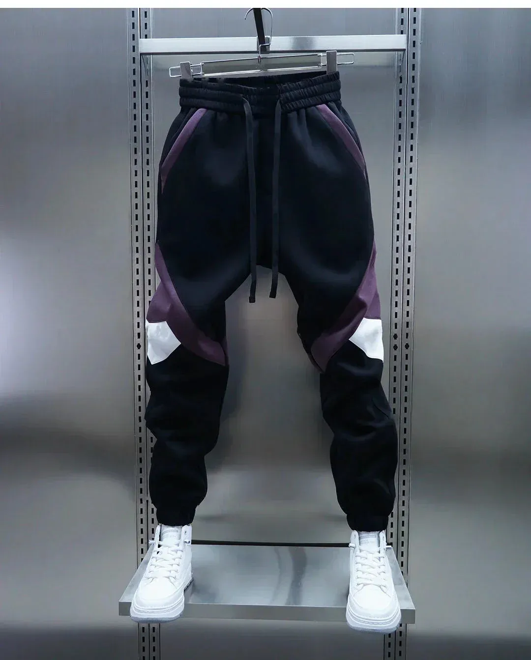 Nico Contrast Trousers  Relaxed Style with a Modern Edge