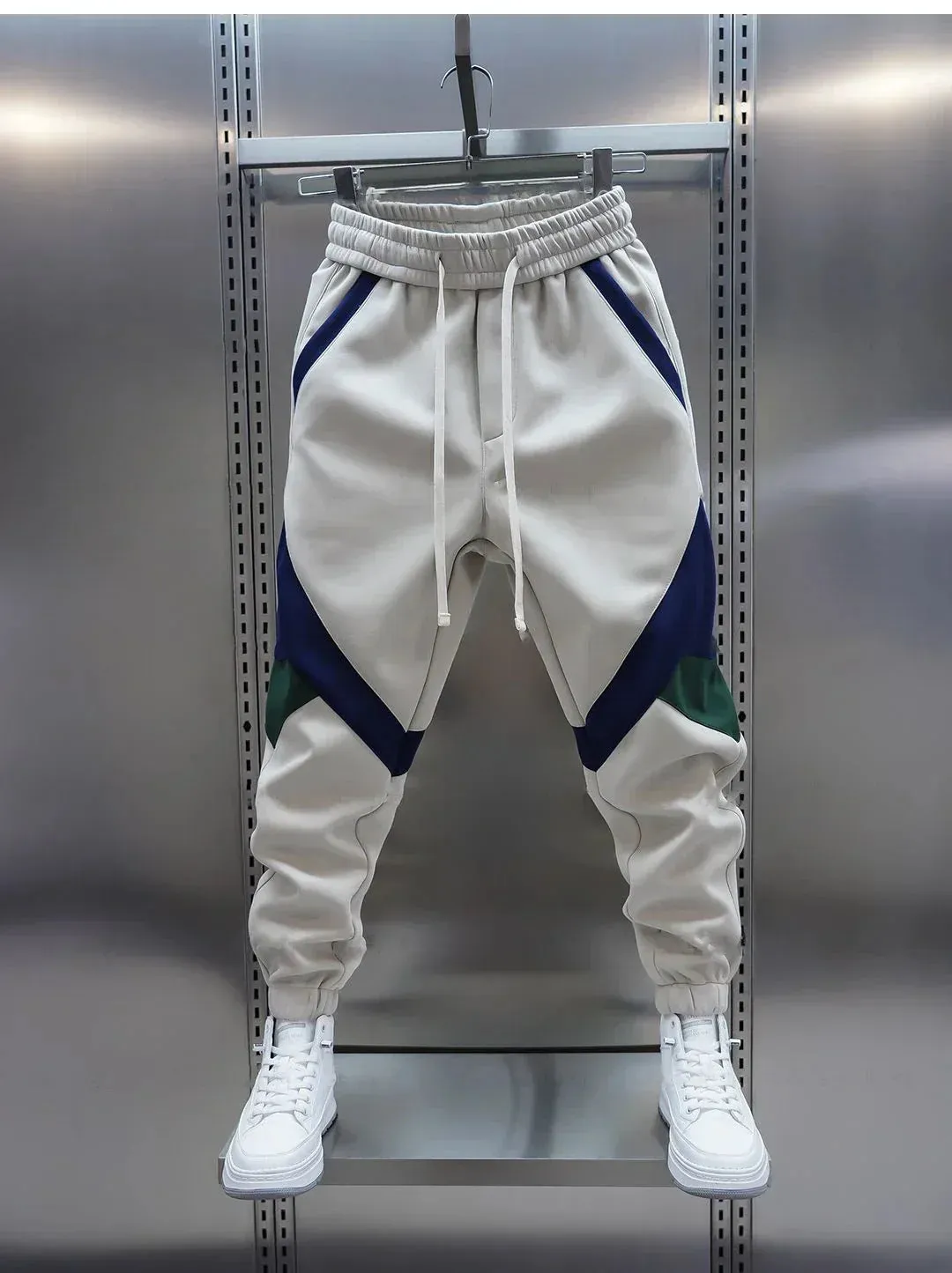 Nico Contrast Trousers  Relaxed Style with a Modern Edge