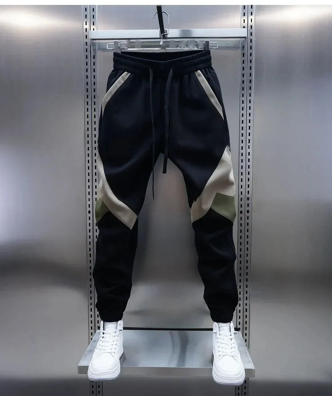 Nico Contrast Trousers  Relaxed Style with a Modern Edge