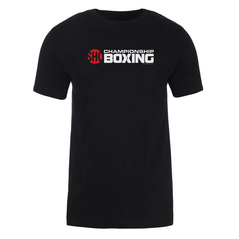 SHO Championship Boxing Logo Adult Short Sleeve T-Shirt