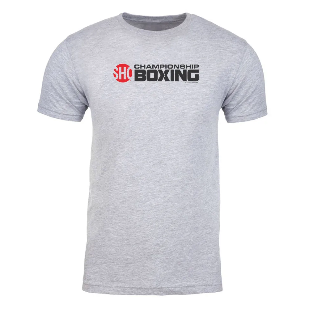 SHO Championship Boxing Logo Adult Short Sleeve T-Shirt