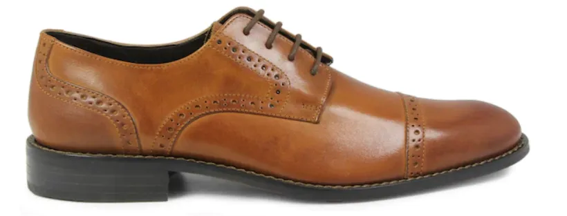 Stacy Adams Prescott Cap Toe Oxfordn TAN