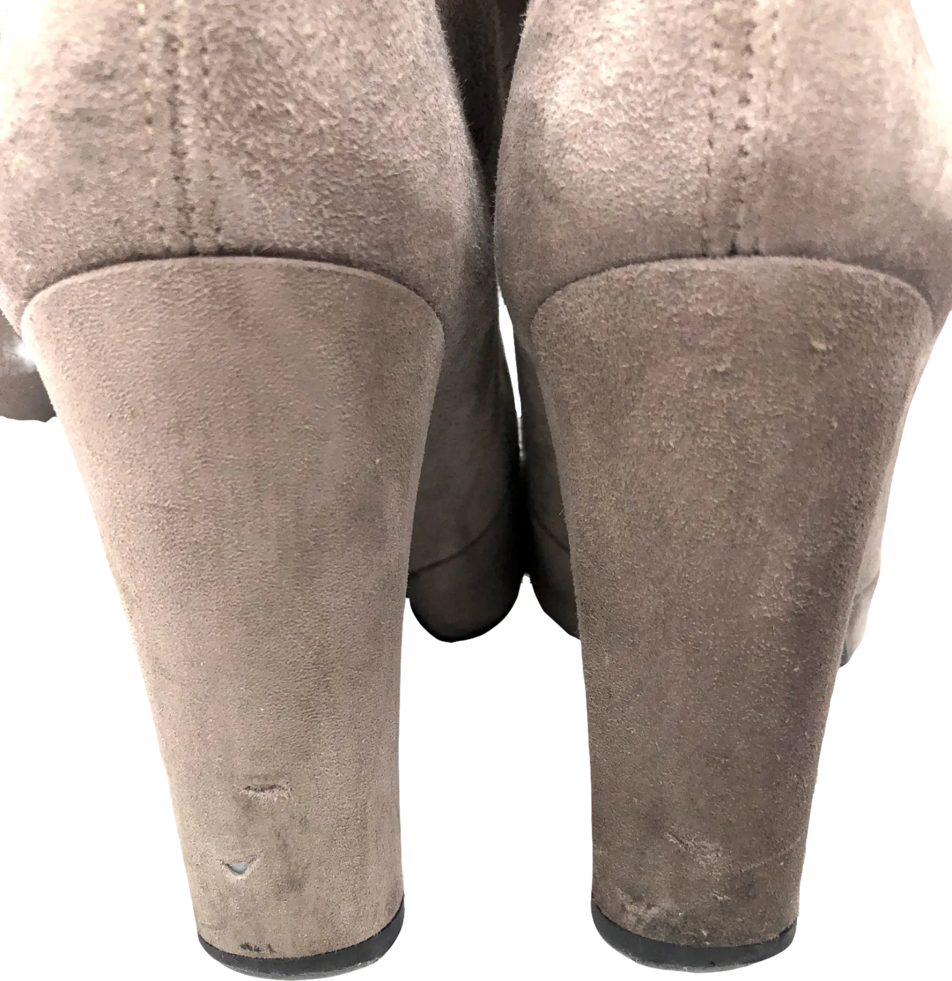 Stuart Weitzman Grey Highland Over-the-knee Suede Boots UK 4 EU 37 