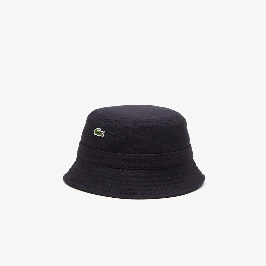 Unisex Organic Cotton Bucket Hat - Navy Blue  HDE - RK2056
