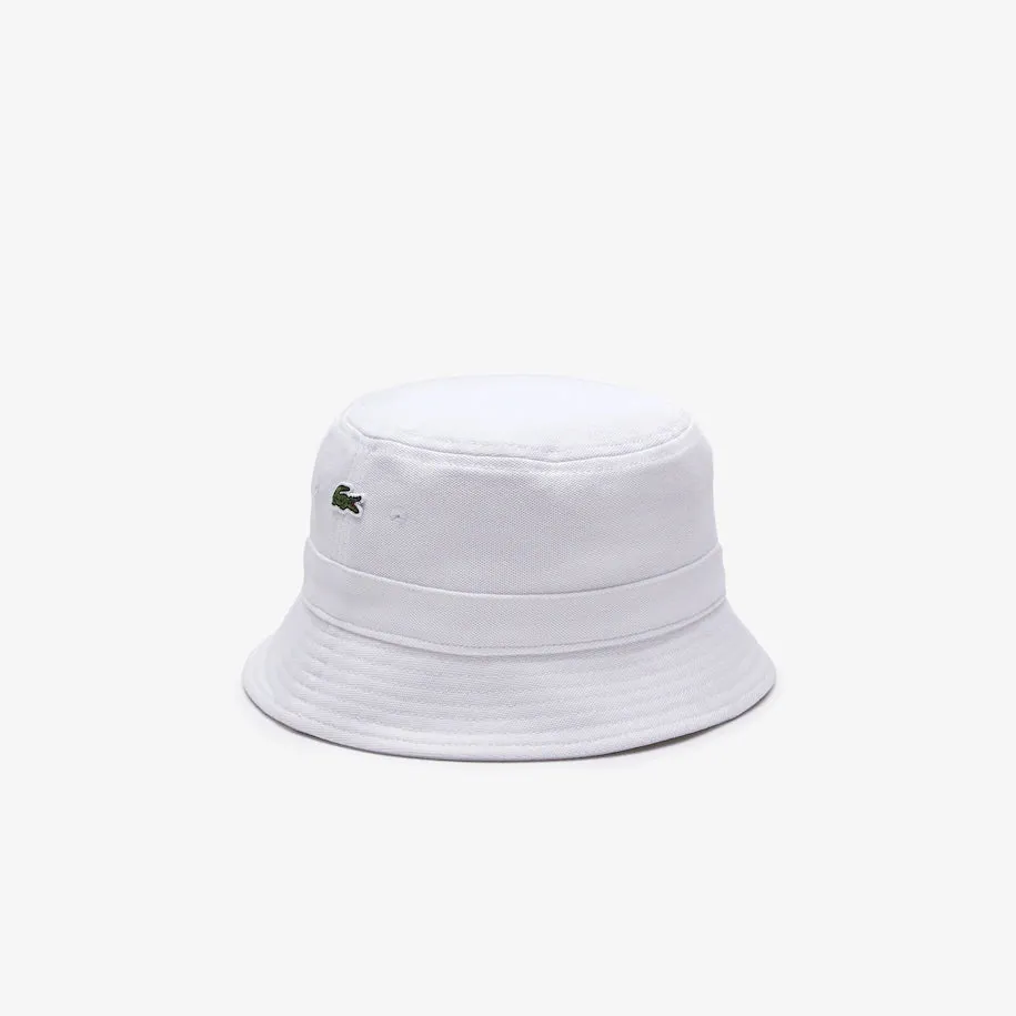 Unisex Organic Cotton Bucket Hat - White  001- RK2056